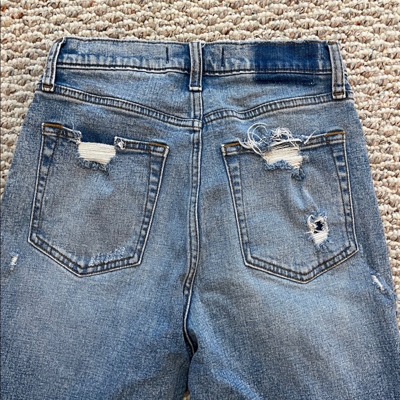 Abercrombie and Fitch The Ankle Straight Ultra High Rise Curve Love Size 27 / 4R - Picture 6 of 6
